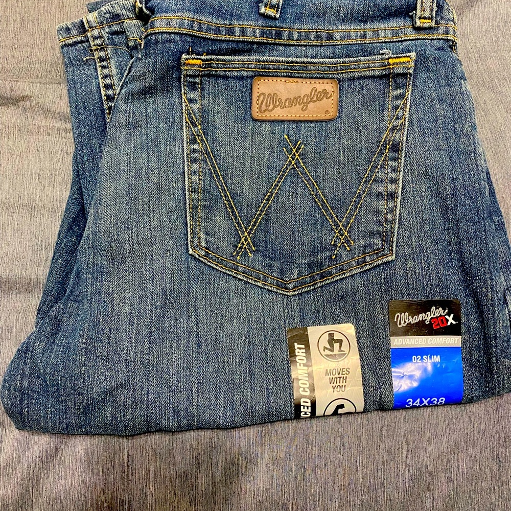 Wrangler 02 Advanced Comfort men's jeans